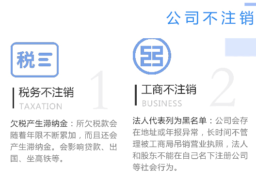 鄭州市新密市工商營業(yè)執(zhí)照不注銷嚴重后果