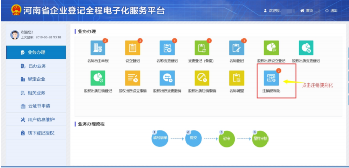 河南省鄭州市簡易注銷流程