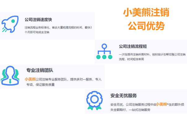 [小^美#熊\會/計(jì)]登記注銷公司優(yōu)點(diǎn)